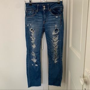 American Eagle Artist Crop Jean